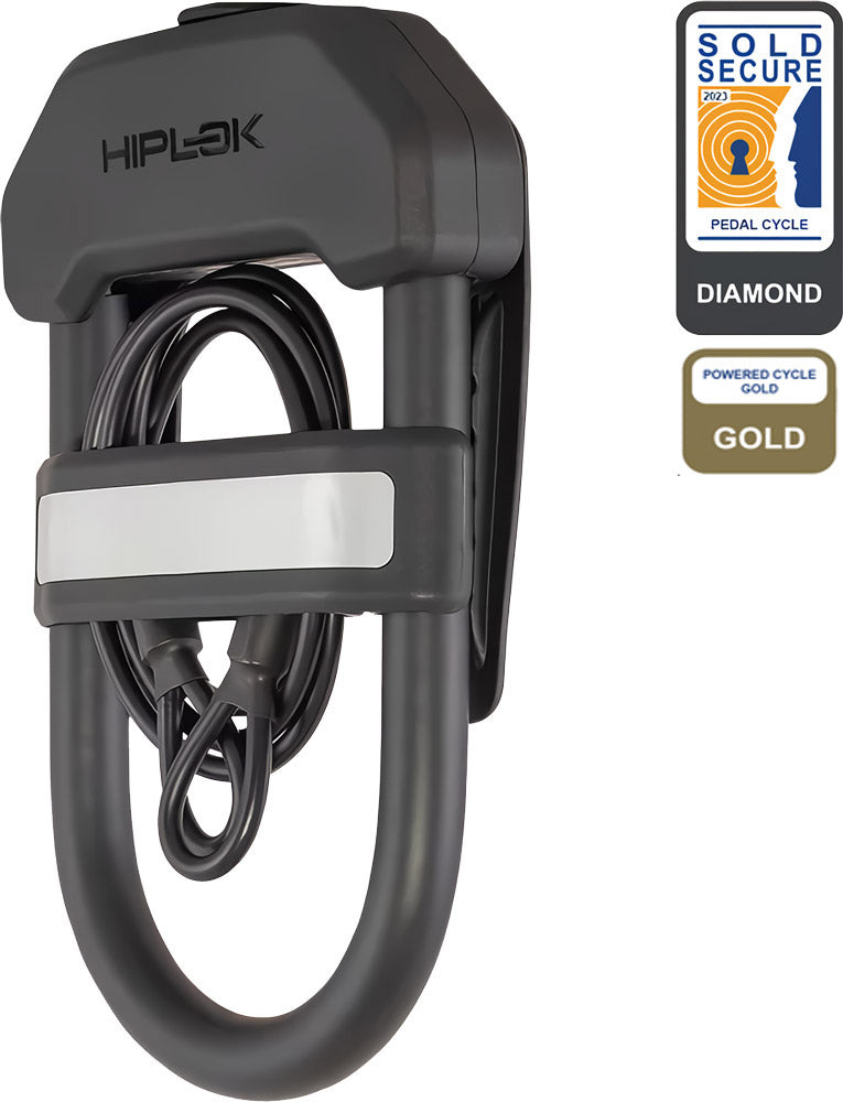 Load image into Gallery viewer, Hiplok dxc with clip and cable - portable u-lock