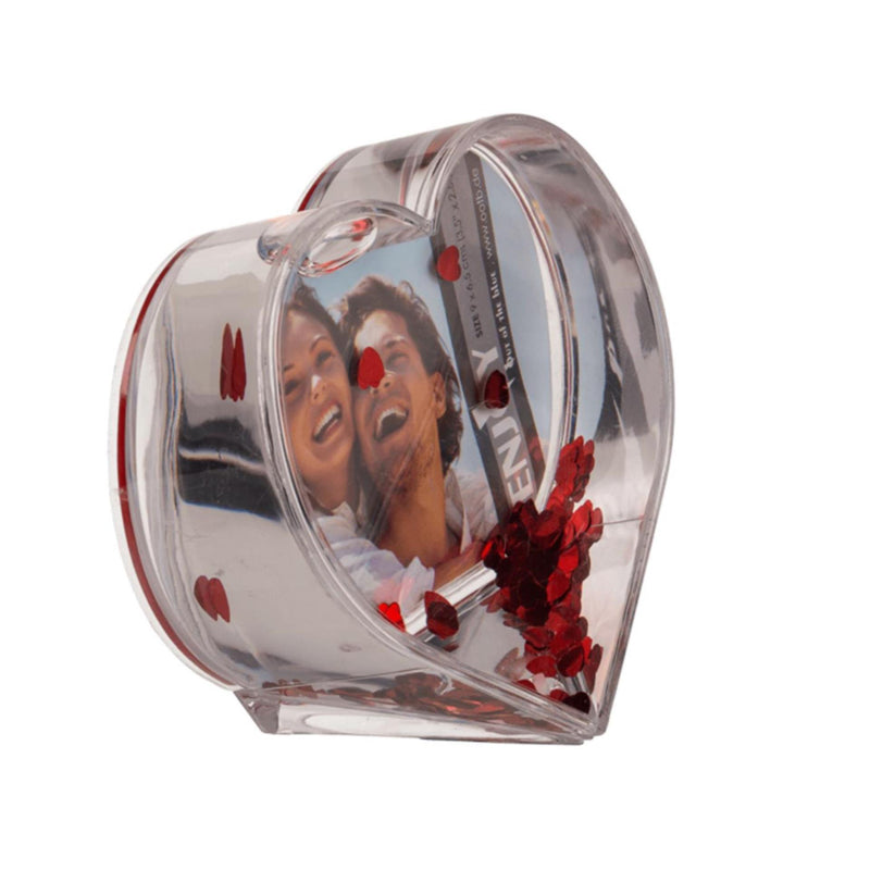 Load image into Gallery viewer, Ootb 3d-acryl glitterhart waterbol voor foto