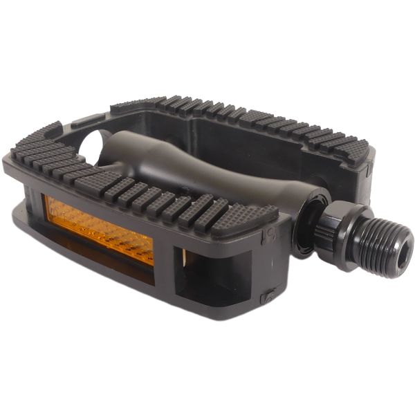 Load image into Gallery viewer, Marwi pedaalset sp-821 met aluminium huis - anti slip - mat zwart (werkplaatsverpakking)