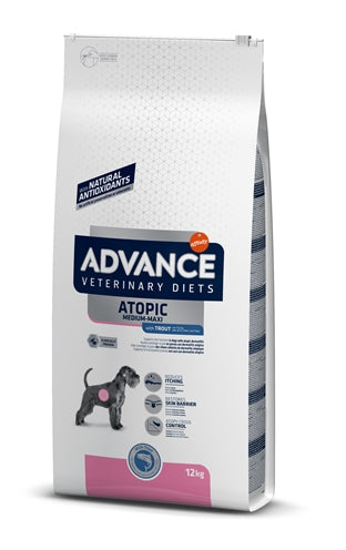 Load image into Gallery viewer, Advance Veterinary diet dog gevoelige huid medium maxi