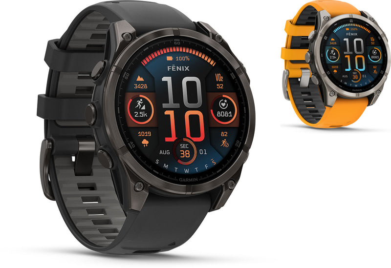 Load image into Gallery viewer, Garmin fēnix® 8 - 47 mm amoled sapphire - gps multisport