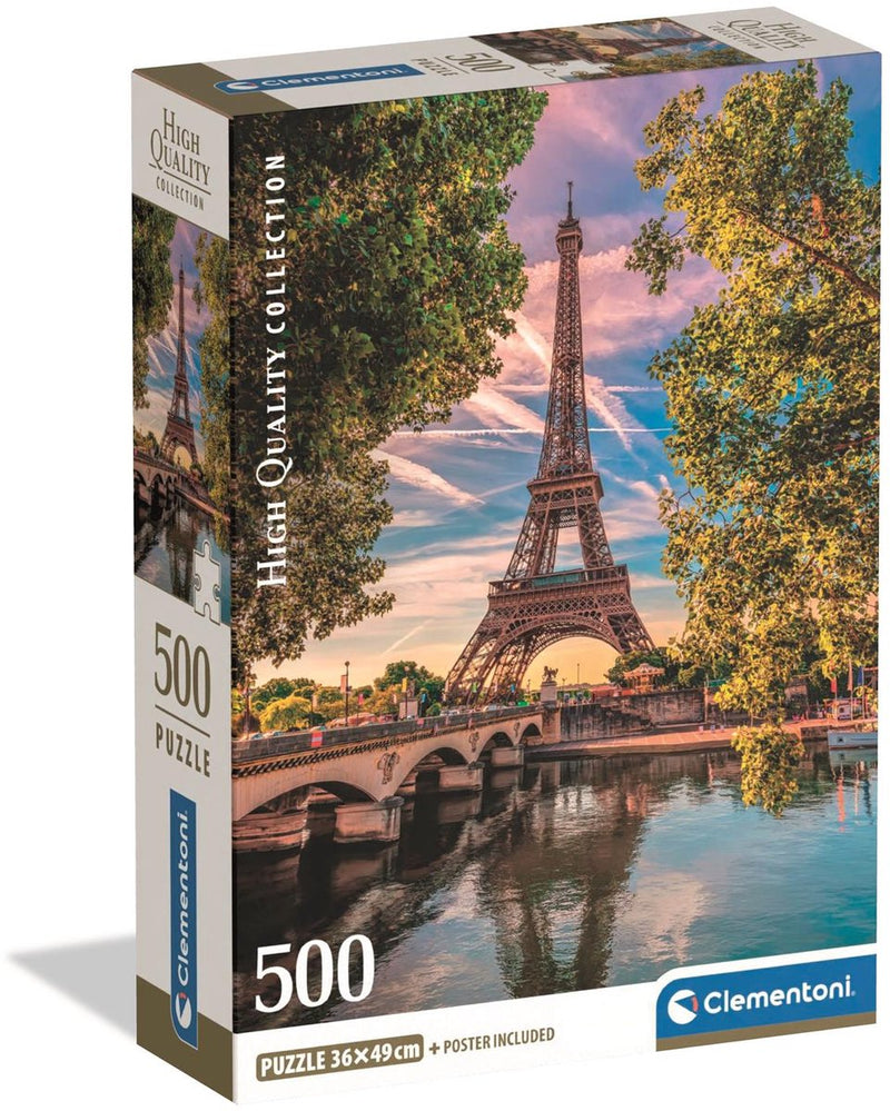 Load image into Gallery viewer, Clementoni legpuzzel along the seine, 500st.