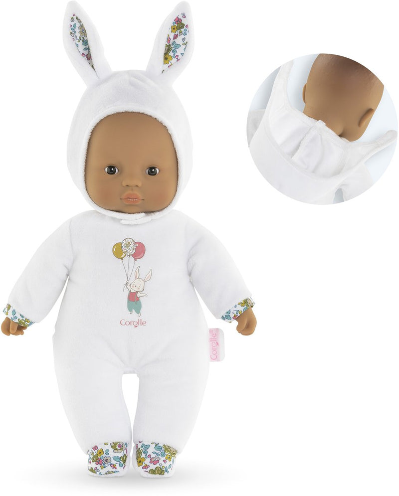 Load image into Gallery viewer, Corolle mon doudou sweet heart babypop - konijn wit, 30cm