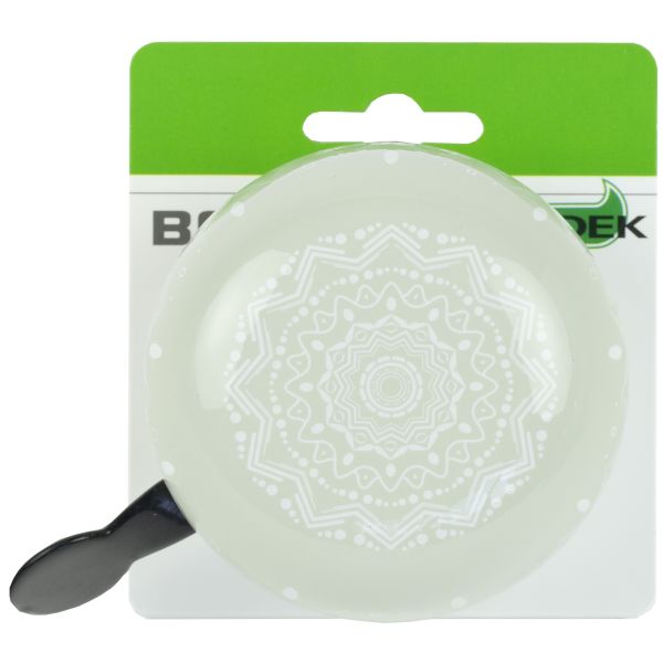 Load image into Gallery viewer, Widek ding dong bel groot mandala frost grey op kaart