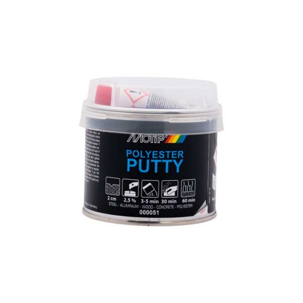 Load image into Gallery viewer, Motip polyester staal plamuur 250 gram