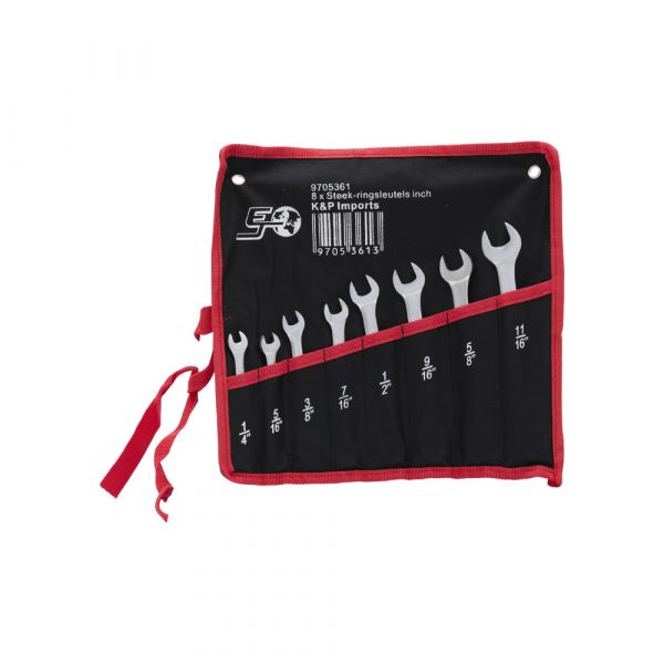 Load image into Gallery viewer, 8 x Steek-ringsleutels inch