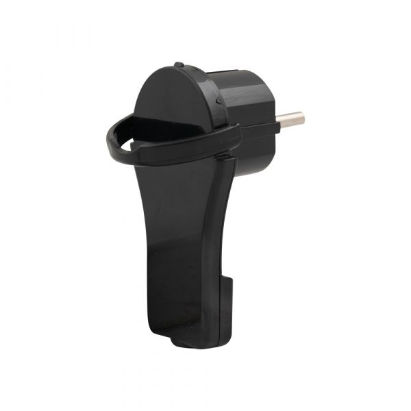 Load image into Gallery viewer, Stekker extra plat zwart