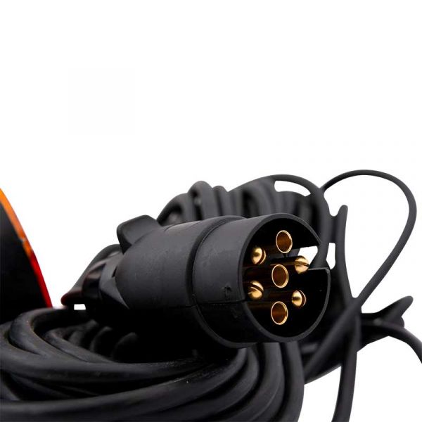Load image into Gallery viewer, Trailergear verlichtingsset 7,5m 7-polig+ magneet