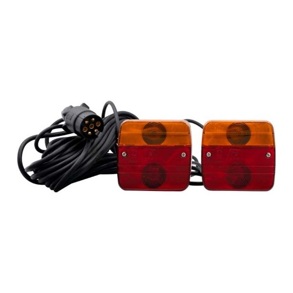 Load image into Gallery viewer, Trailergear verlichtingsset 12 mtr 7-polig + magneet