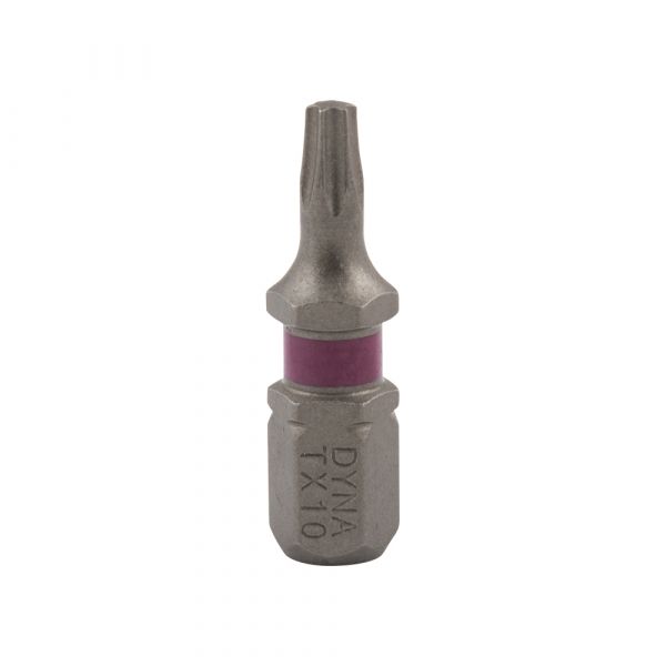 Load image into Gallery viewer, Schroefbit 25 mm tx-10 roze 10x