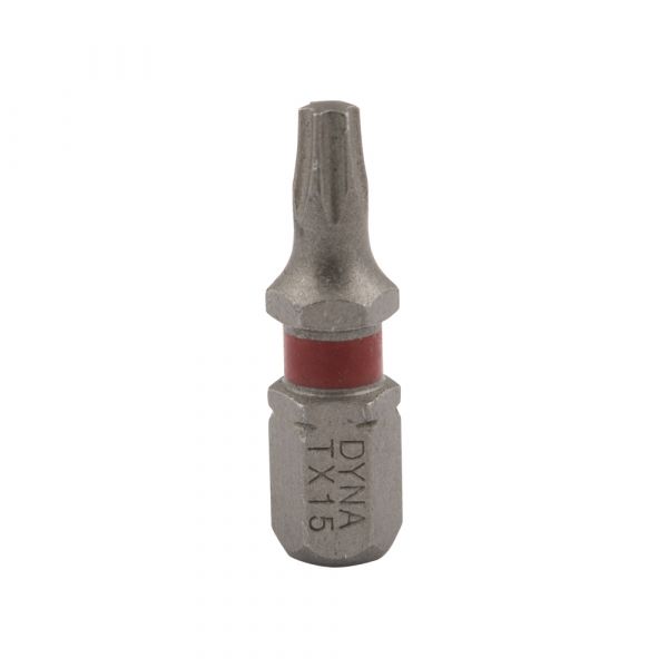 Load image into Gallery viewer, Dynaplus schroefbit 25 mm tx-15 rood 10x