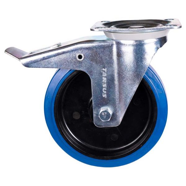 Load image into Gallery viewer, Tarsus Zwenkwiel + rem 200 mm. blauw