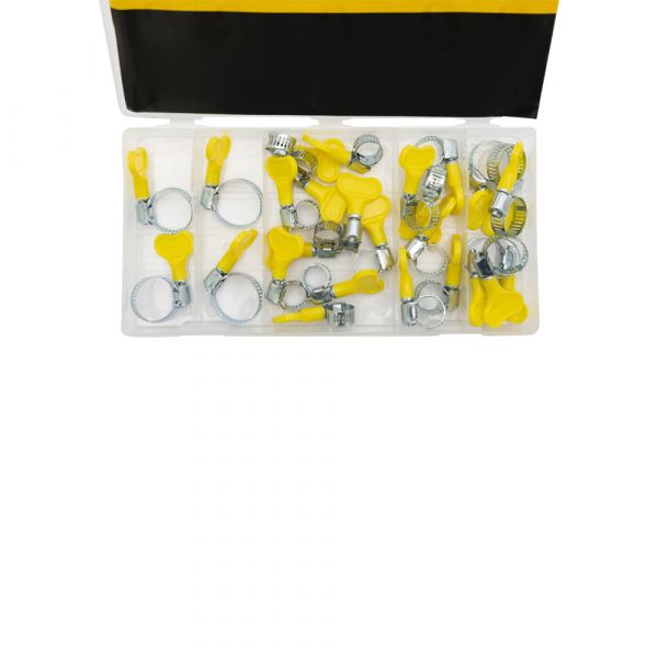 Load image into Gallery viewer, Topgear slangklemmen met vleugel ass. 26-delig.