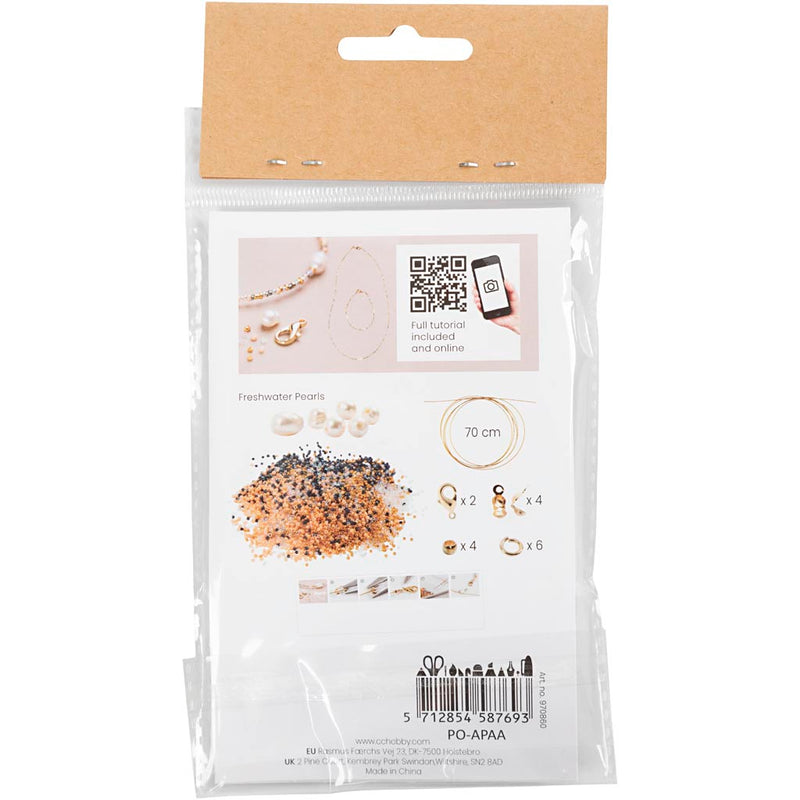 Load image into Gallery viewer, Creativ company https: www.cchobby.nl mini-hobbyset-sieraden-armband-en-ketting-met-sluiting-1-doos