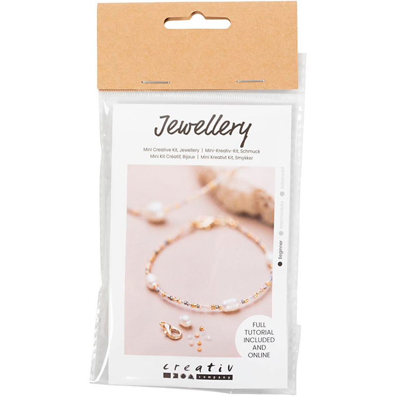 Load image into Gallery viewer, Creativ company https: www.cchobby.nl mini-hobbyset-sieraden-armband-en-ketting-met-sluiting-1-doos