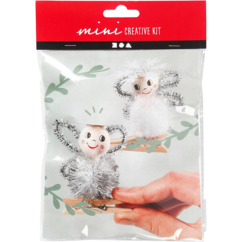 Load image into Gallery viewer, Creativ company mini creative kit engelen knijpers