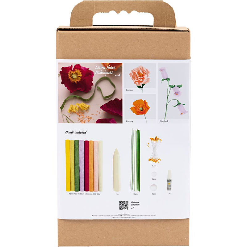 Load image into Gallery viewer, Creativ company https: www.cchobby.nl starter-hobbyset-crepepapier-diverse-kleuren-1-doos