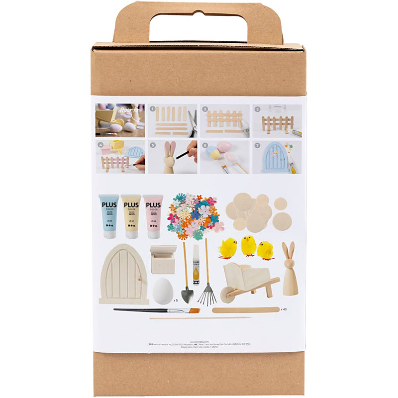Afbeelding laden in galerijviewer, Https: www.cchobby.nl hobbyset-paashaasdeurset-pastelkleuren-1-doos