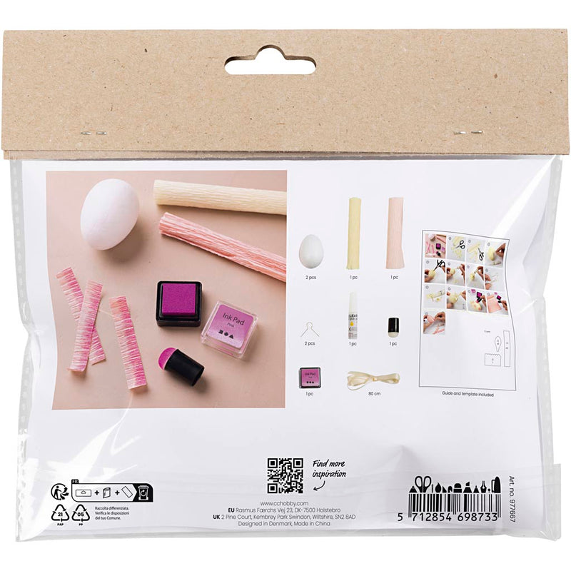 Load image into Gallery viewer, Creativ company mini hobbyset crepepapier paaseieren