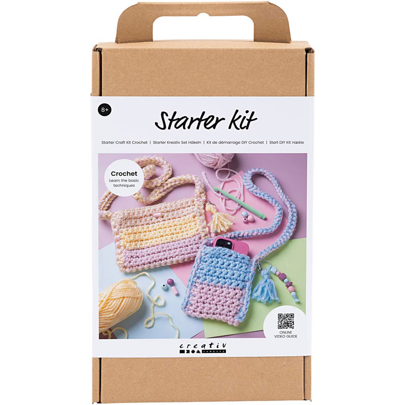 Load image into Gallery viewer, Creativ company https: www.cchobby.nl starter-hobbyset-haken-tassen-diverse-kleuren-1-doos