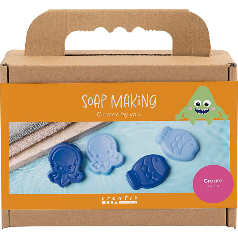 Load image into Gallery viewer, Creativ company https: www.cchobby.nl hobbyset-zeep-maken-zeedieren-blauw-1-doos