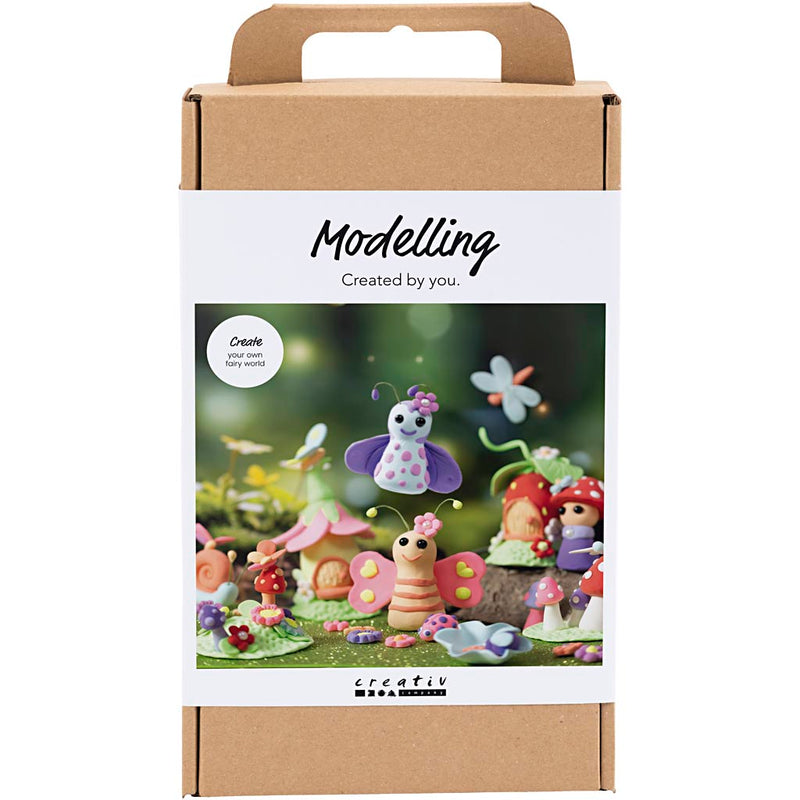 Load image into Gallery viewer, Creativ company hobbyset elfje boetseren pastelkleuren