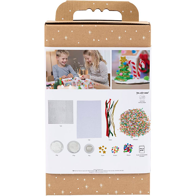 Load image into Gallery viewer, Creativ company hobbyset strijkkralen kersthuisje