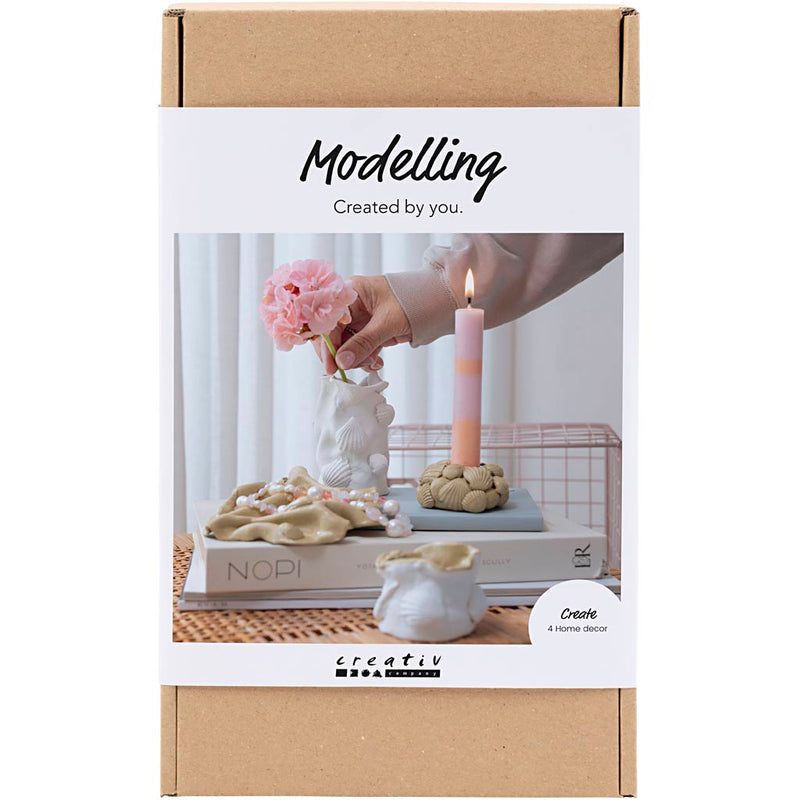 Load image into Gallery viewer, Creativ company https: www.cchobby.nl hobbyset-boetseren-vazen-en-kandelaars-beige-ivoor-off-white-1-doos