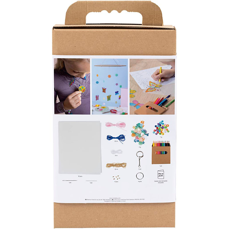 Afbeelding laden in galerijviewer, Creativ company https: www.cchobby.nl hobbyset-krimpfolie-mobiel-halsketting-armband-sleutelhanger-diverse-kleuren-1-doos