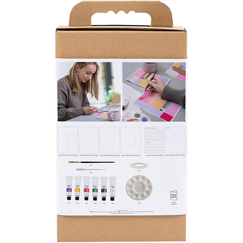 Load image into Gallery viewer, Creativ company hobbyset gouache schilderijen