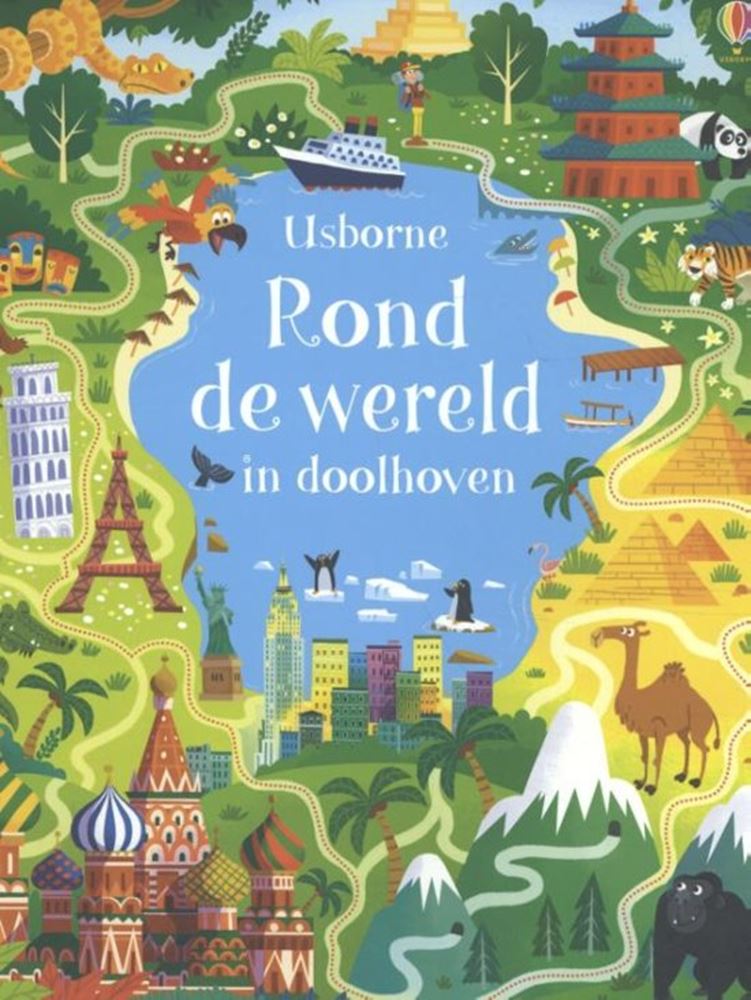 Load image into Gallery viewer, Merkloos sans marque rond de wereld in doolhoven. 5+