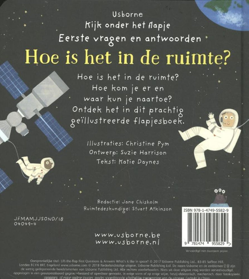 Load image into Gallery viewer, Hoe is het in de ruimte. 3+