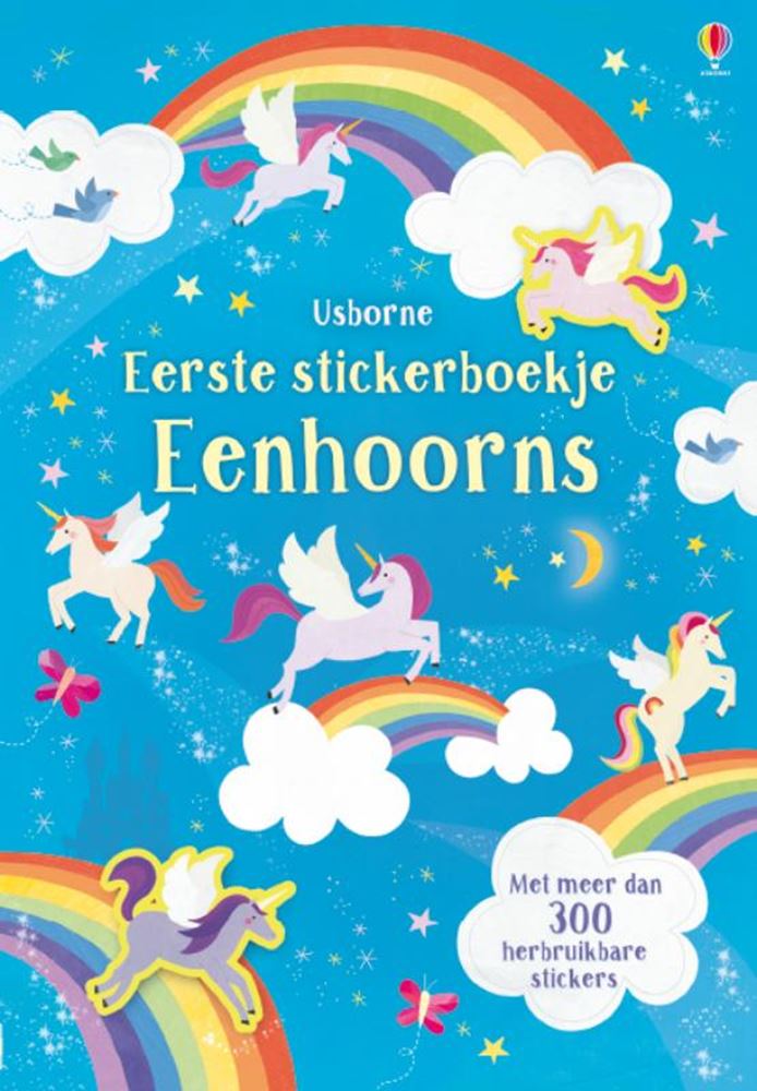 Load image into Gallery viewer, Centraal boekhuis eerste stickerboekje: eenhoorns. 3+
