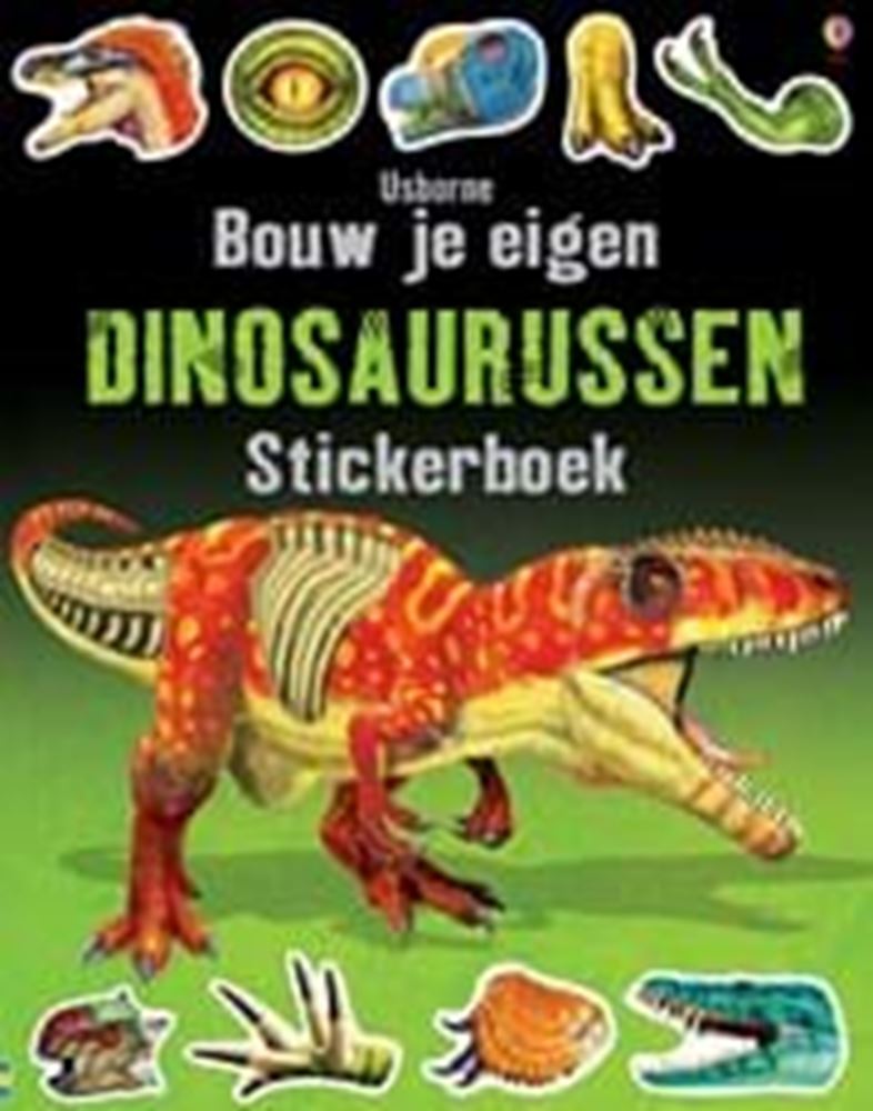 Load image into Gallery viewer, Wpg uitgevers stickerboek: bouw je eigen dinosaurussen