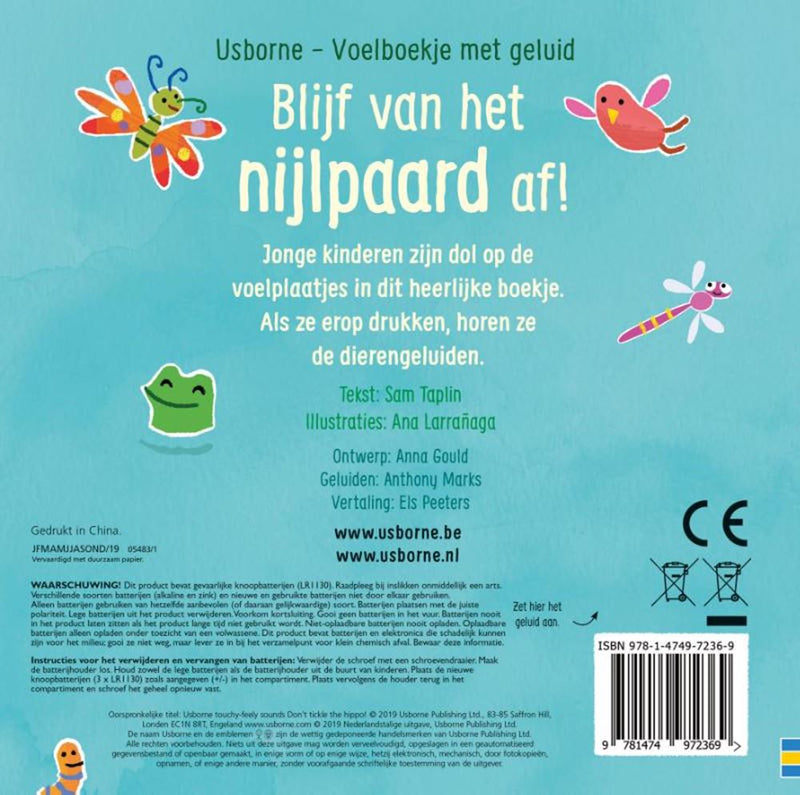 Load image into Gallery viewer, Geluidenboek: blijf van het nijlpaard af