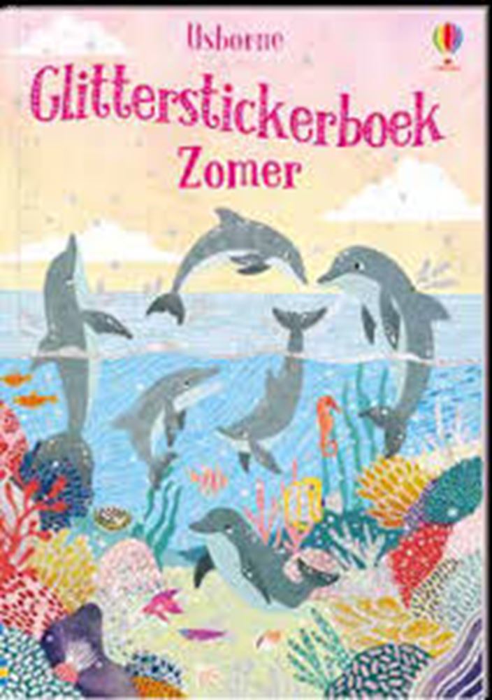 Load image into Gallery viewer, Glitterstickerboek zomer. 3+