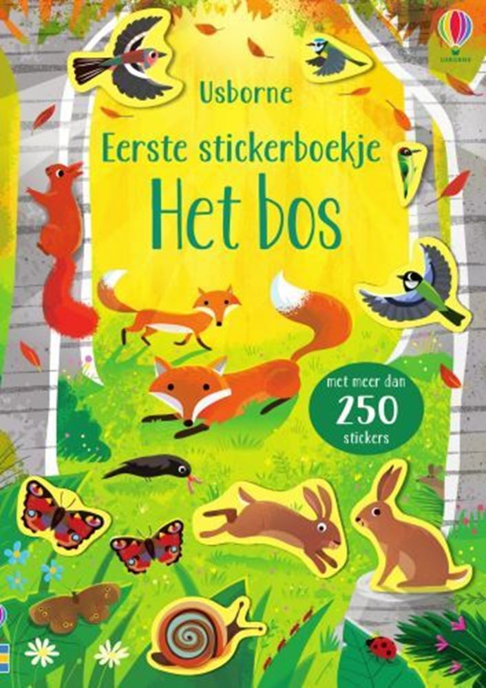 Load image into Gallery viewer, Wpg uitgevers mijn eerste stickerboek: het bos. 3+