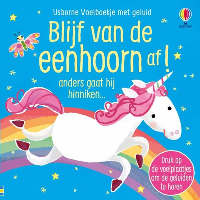 Load image into Gallery viewer, Geluidenboek: blijf van de eenhoorn af!