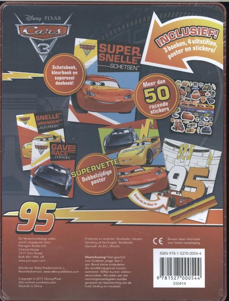Load image into Gallery viewer, Disney pixar cars 3.happy tin.