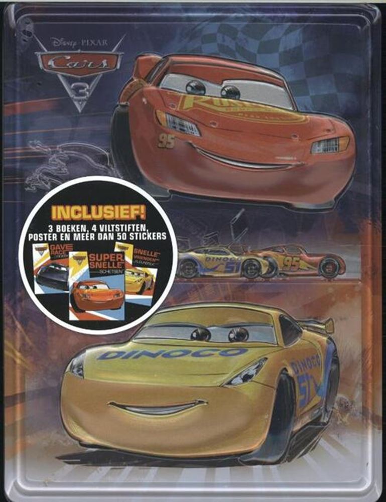 Load image into Gallery viewer, Disney pixar cars 3.happy tin.