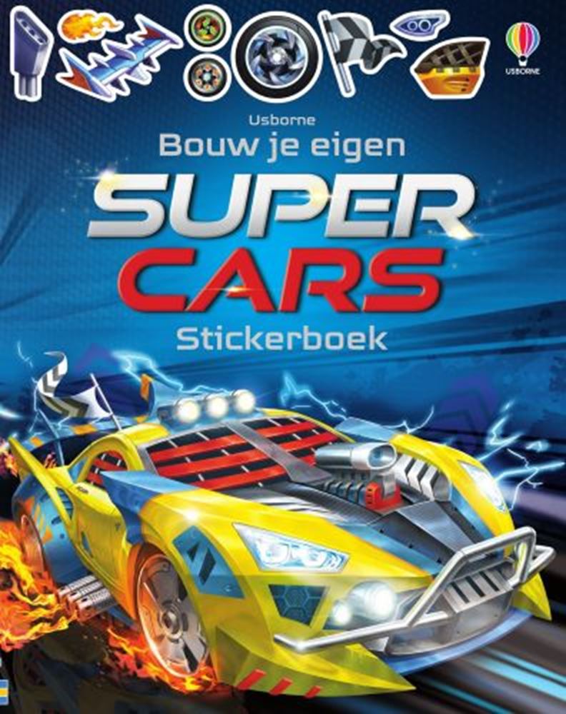 Load image into Gallery viewer, Wpg uitgevers stickerboek: supercars. 5+