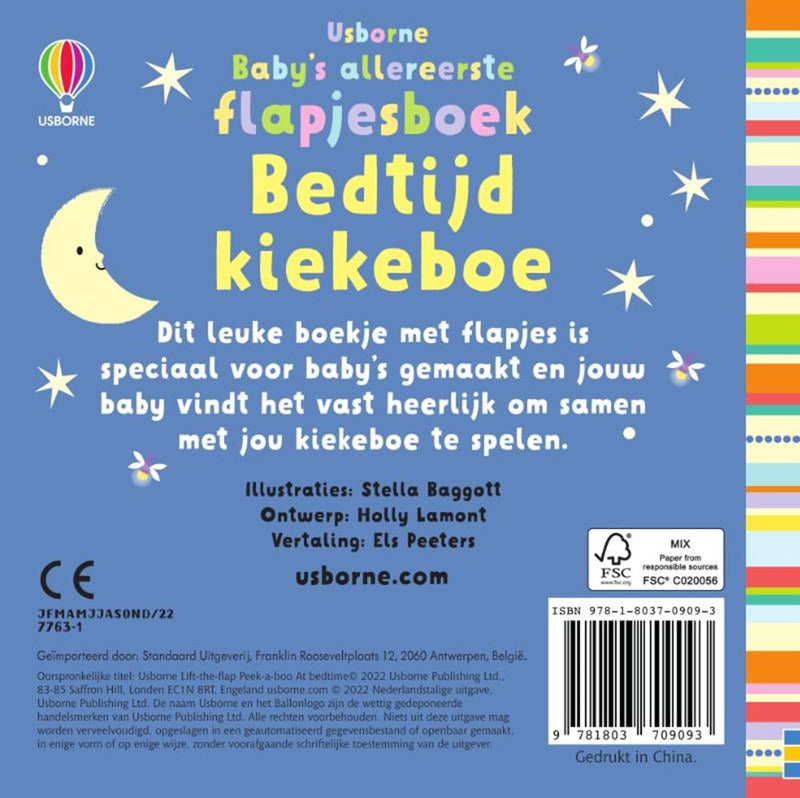 Load image into Gallery viewer, Baby's allereerste flapjesboek, bedtijd