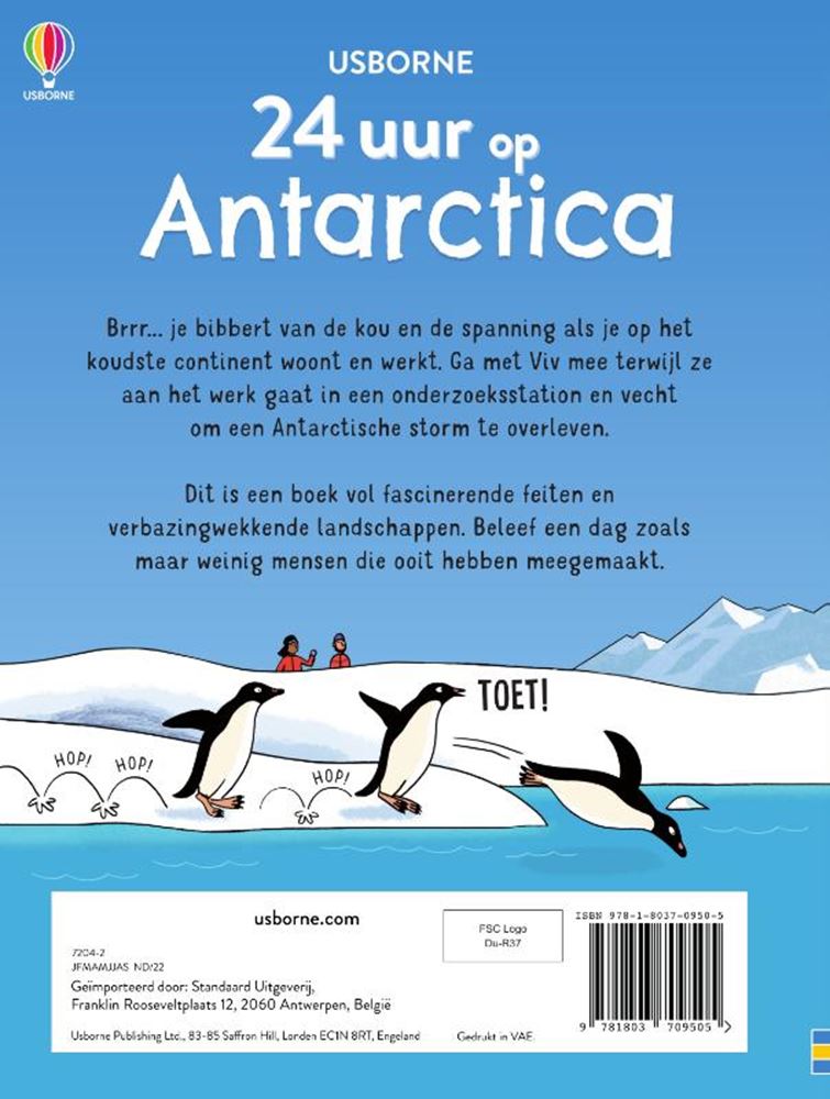 Load image into Gallery viewer, 24 uur op antartica. pb. 7+