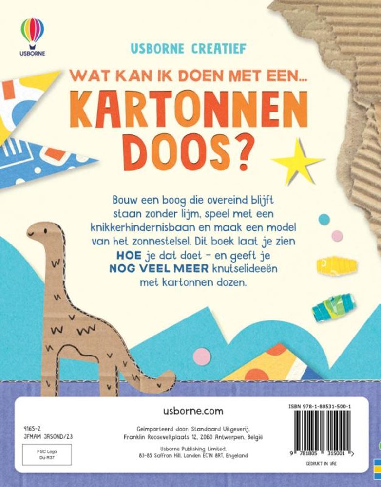 Load image into Gallery viewer, Wat kan ik met een kartonnen doos doen?