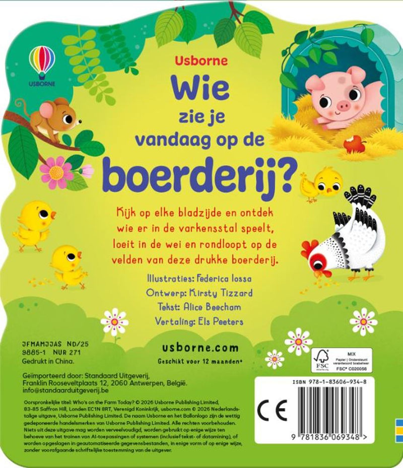 Load image into Gallery viewer, Wie zie je vandaag op de boerderij? 1+