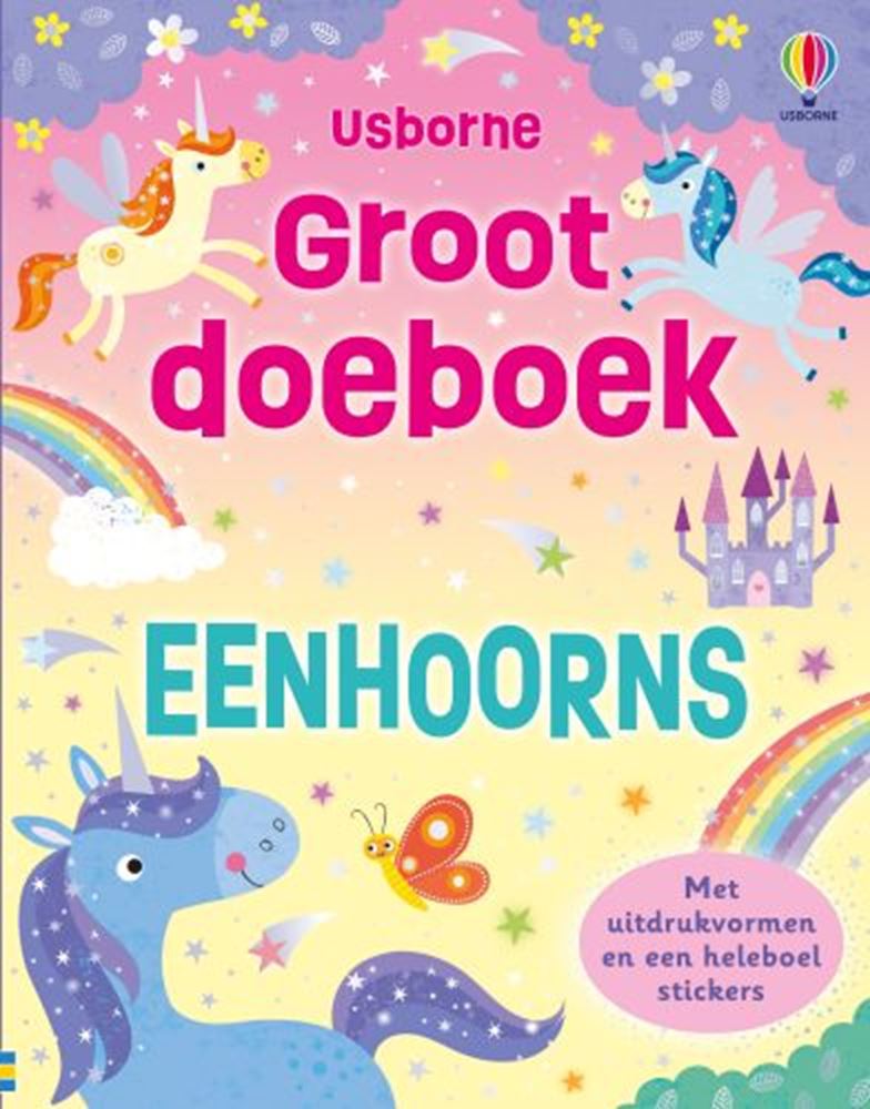Load image into Gallery viewer, Groot doeboek eenhoorns 4+