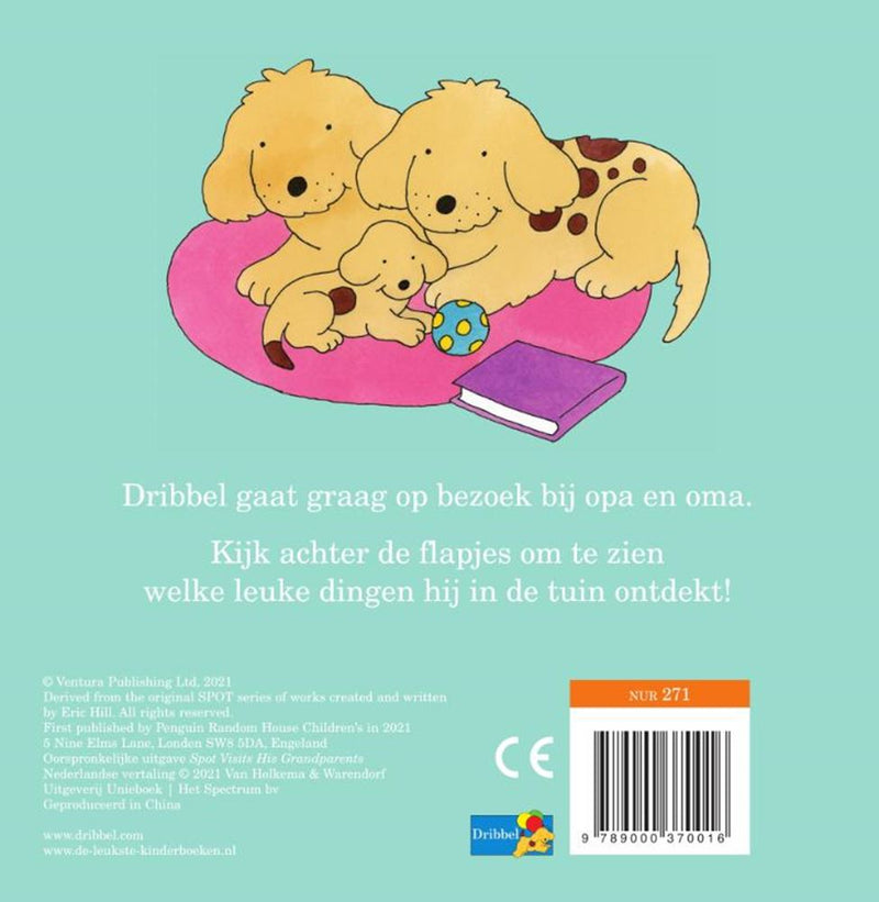 Load image into Gallery viewer, Dribbel bij opa en oma (karton). 2+