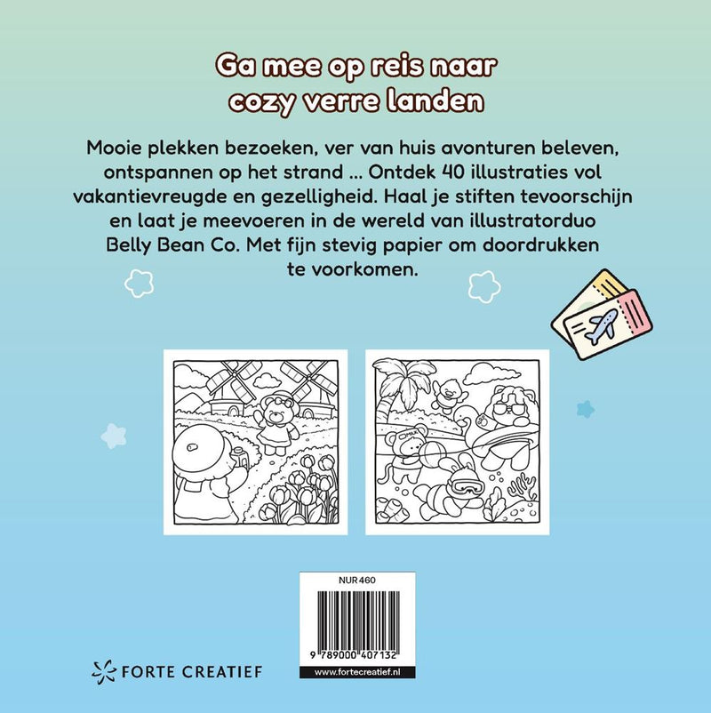 Load image into Gallery viewer, Unieboek het spectrum cozy cute op vakantie 6+