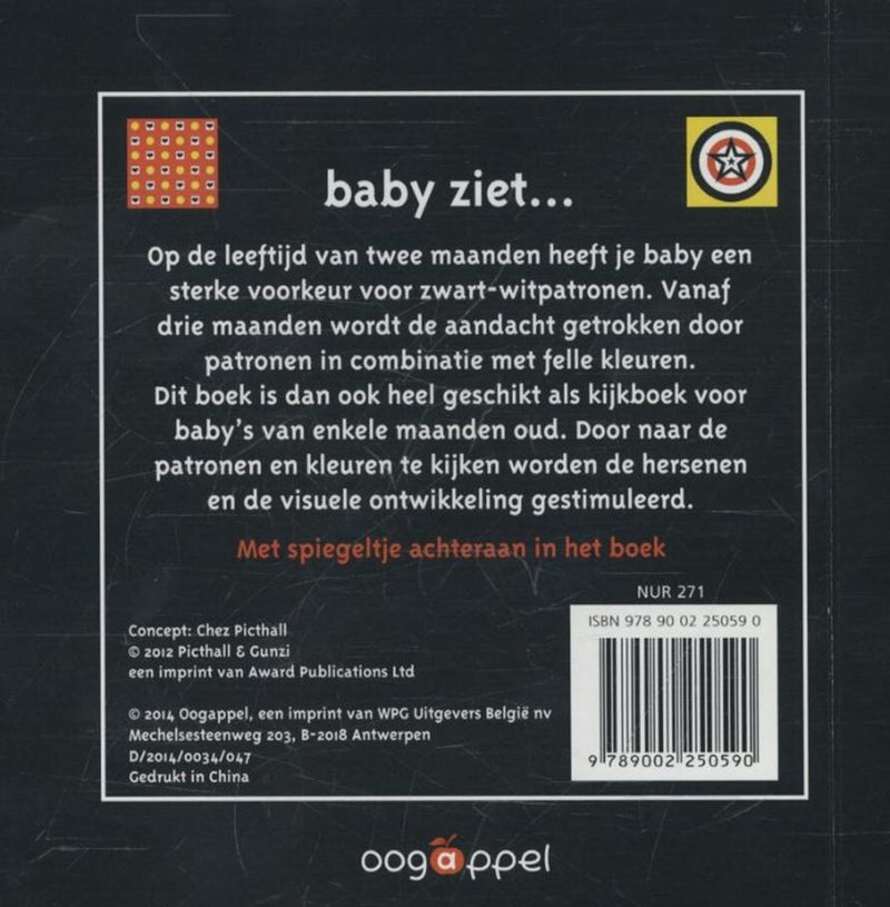Load image into Gallery viewer, Centraal boekhuis kijkboek met spiegeltje (0-6 maanden)