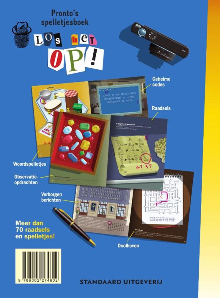 Load image into Gallery viewer, Wpg uitgevers los het op! pronto's spelletjesboek